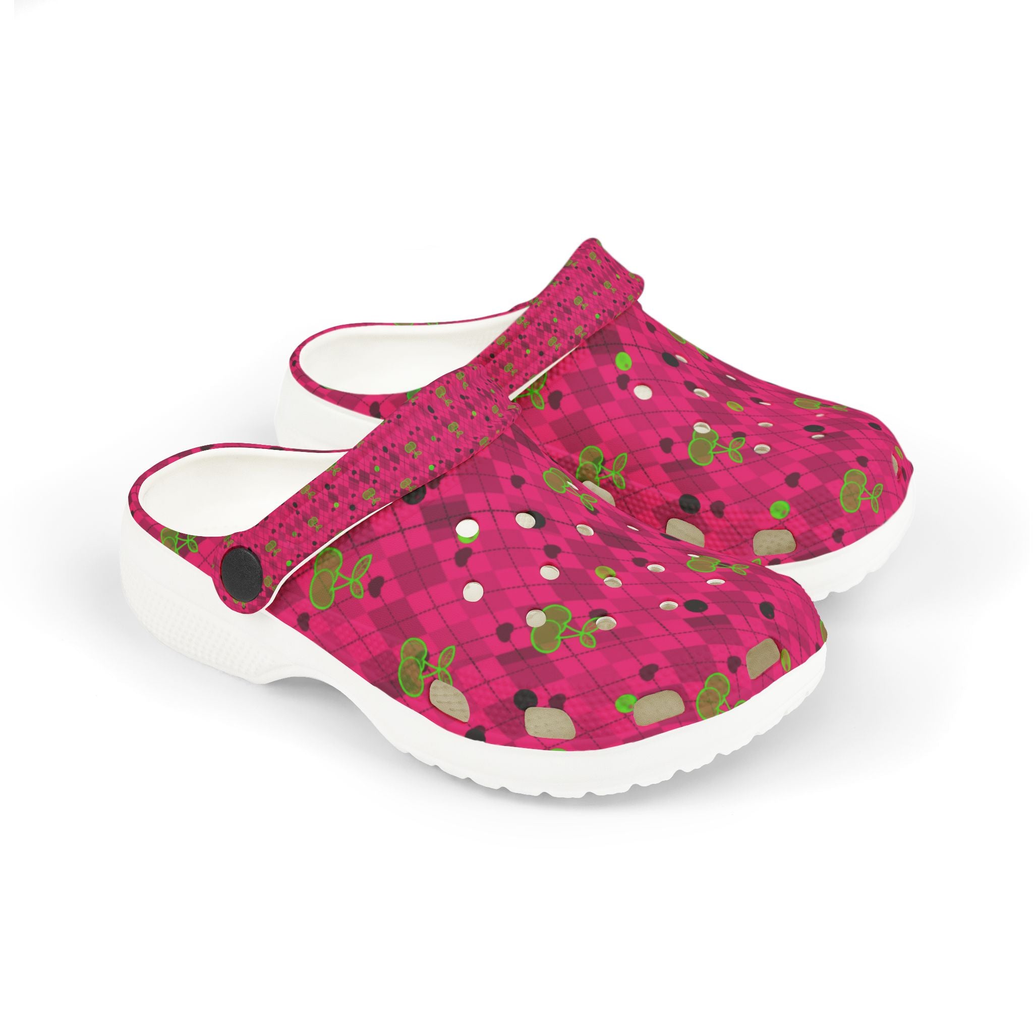 Kids' Pink Camo EVA Foam Clogs — Comfortable Garden & Play Shoes
