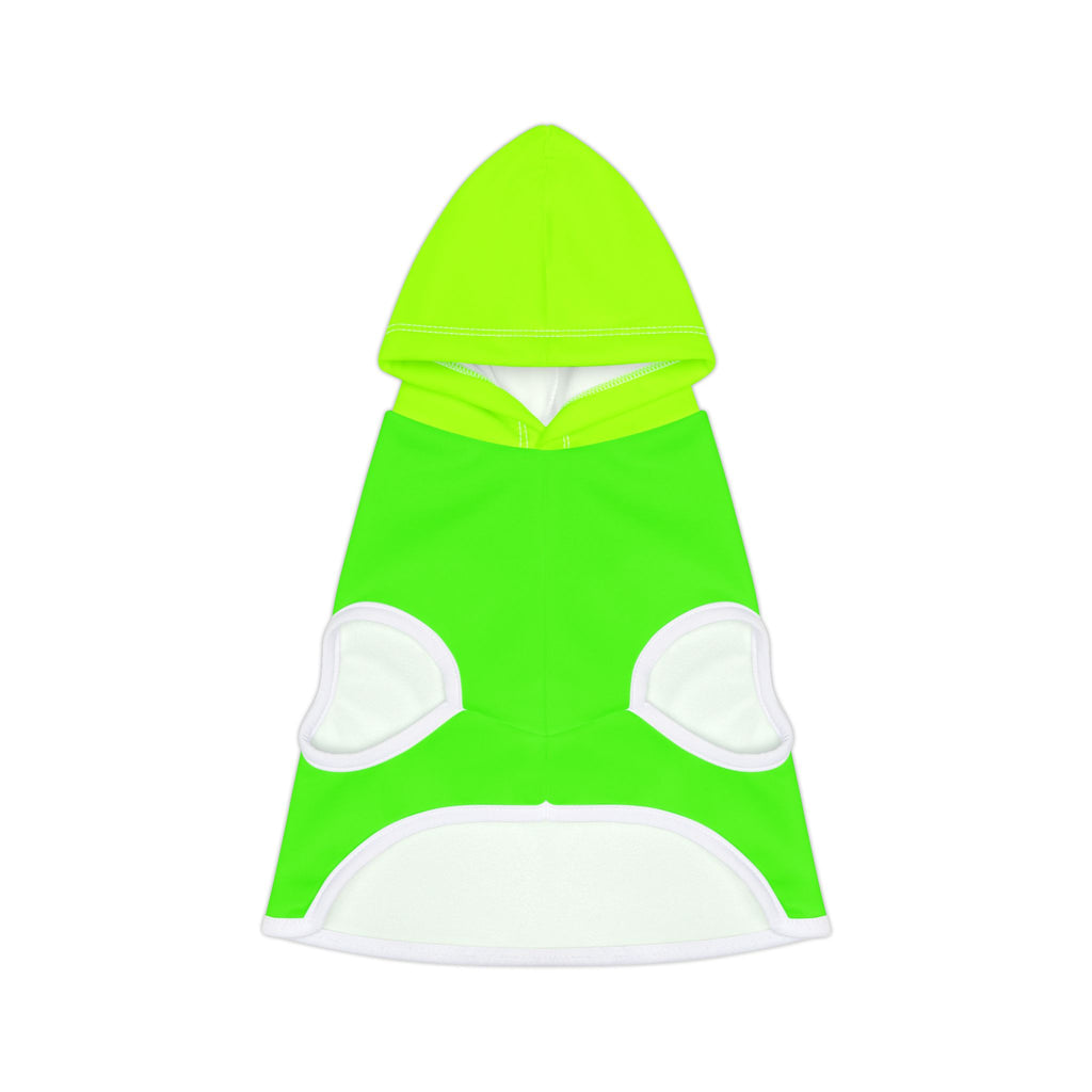 Neon Green Pet Hoodie - Lightweight Dog & Cat Sweatshirt