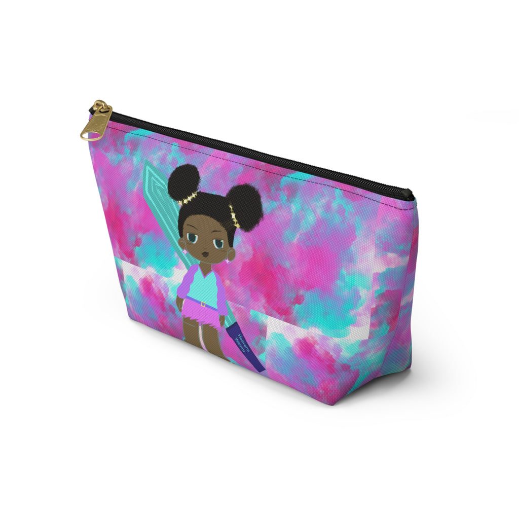 Fairy Girl Accessory Pouch - Colorful Cloud Cosmetic Bag