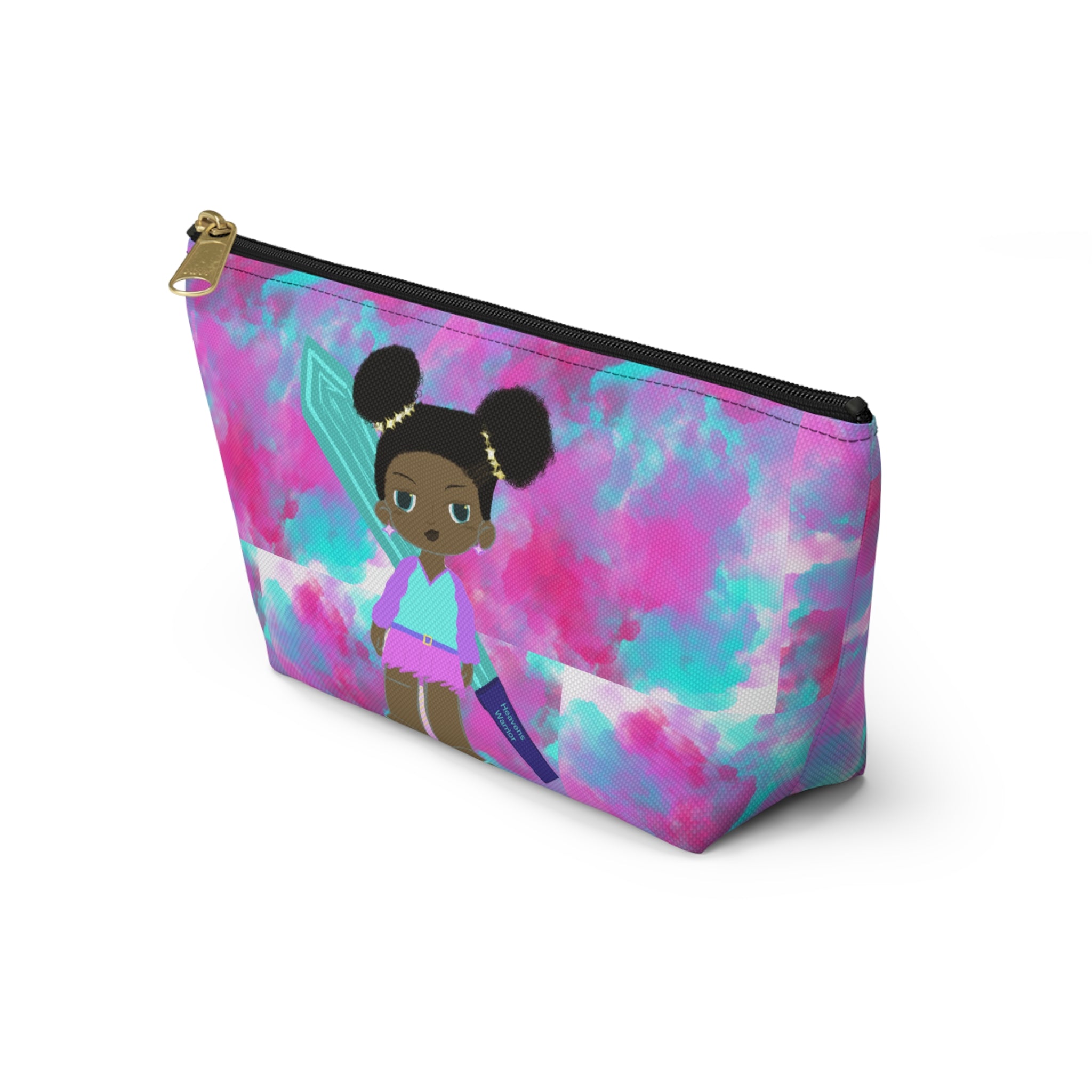 Fairy Girl Accessory Pouch - Colorful Cloud Cosmetic Bag