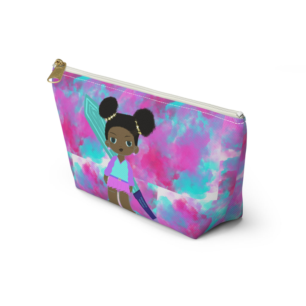 Fairy Girl Accessory Pouch - Colorful Cloud Cosmetic Bag