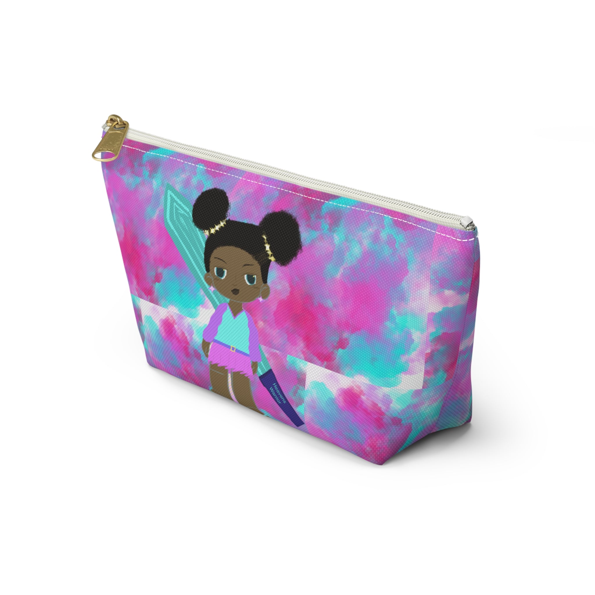 Fairy Girl Accessory Pouch - Colorful Cloud Cosmetic Bag