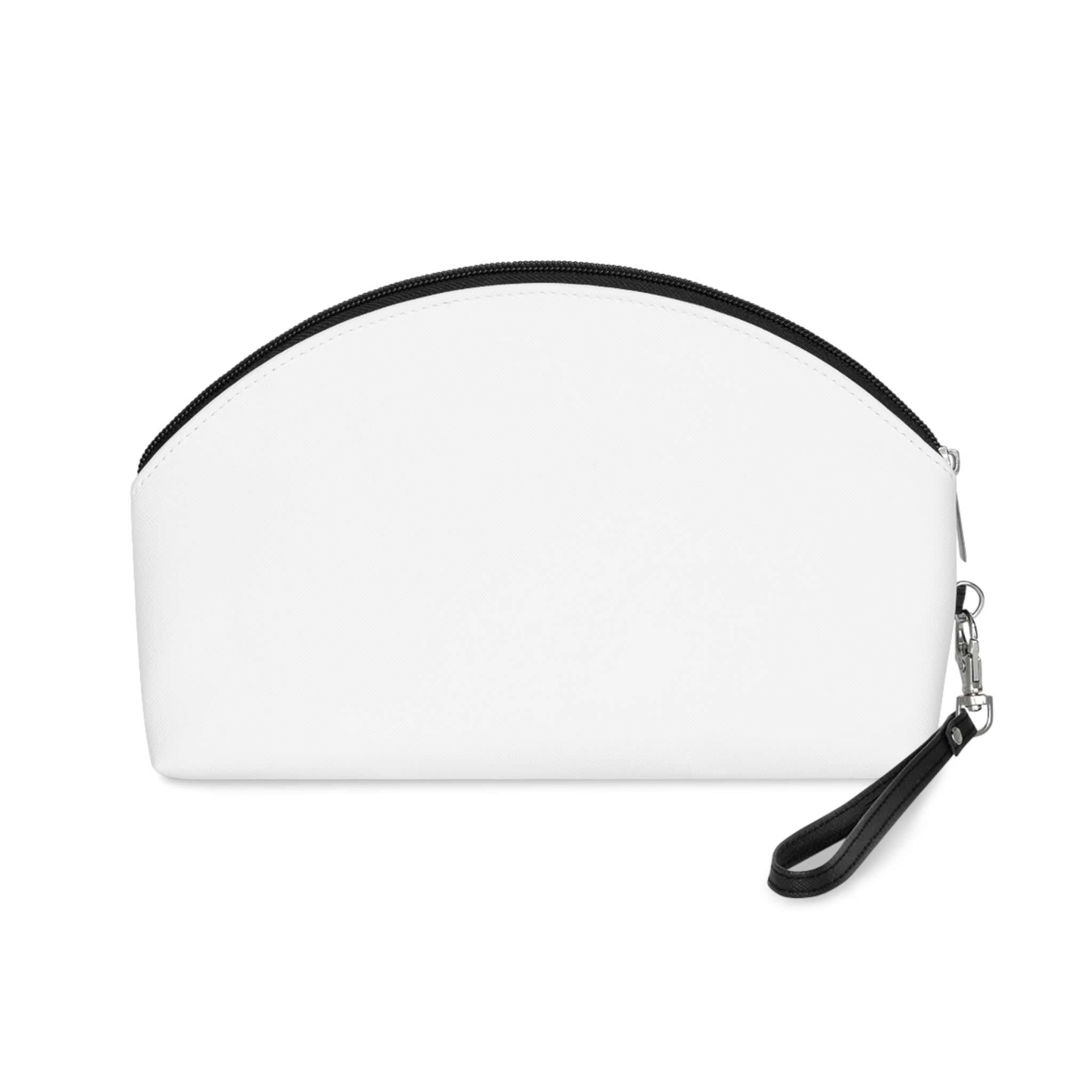 Initials Floral Makeup Bag — Monogram 'T' Cosmetic Pouch