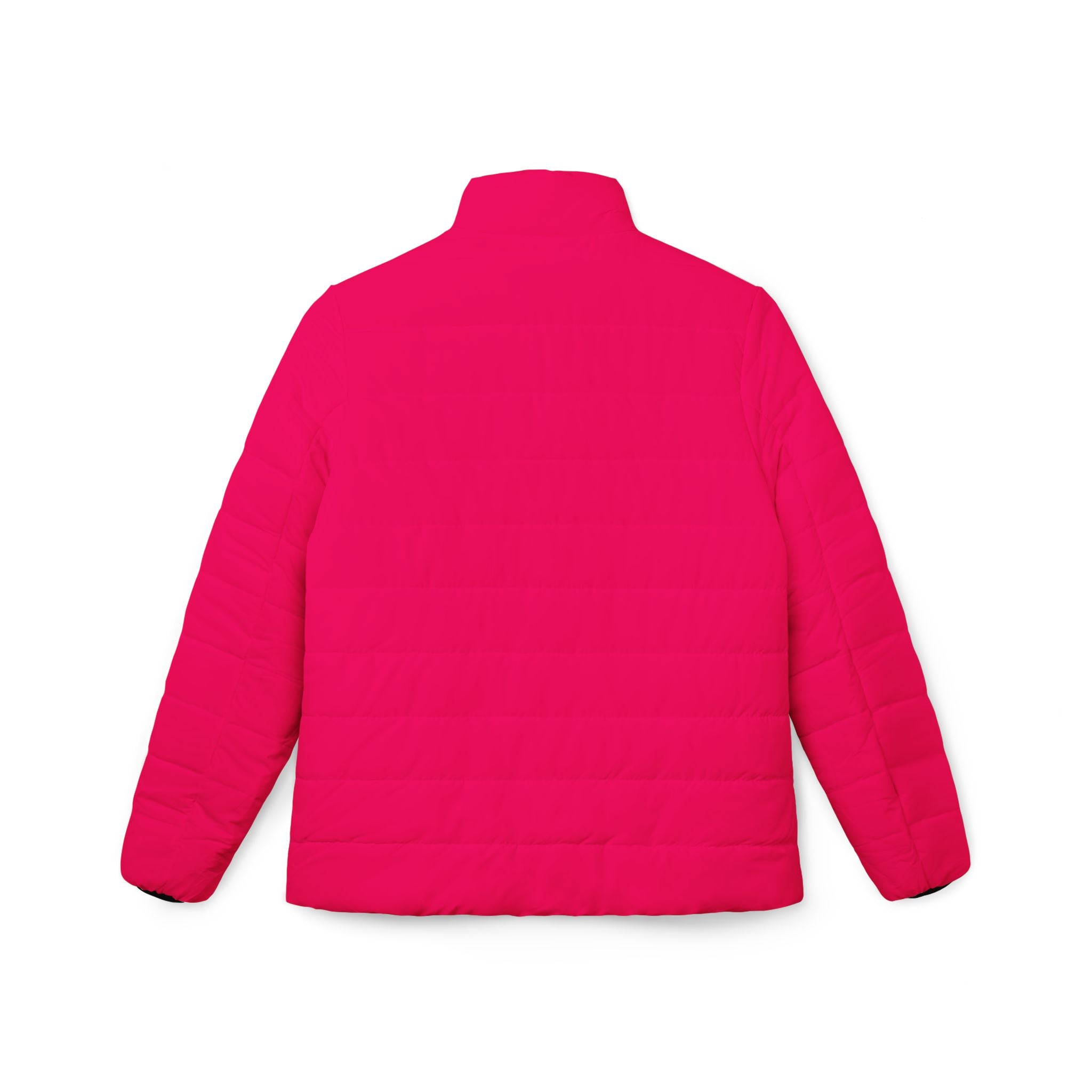 Women’s Pink Puffer Jacket — Lightweight Quilted Winter Coat