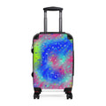 Galaxy Swirl Suitcase — Colorful Butterfly Travel Luggage