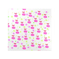 Pink Cherry Pattern Hardcover Photo Book — Cute Floral Keepsake Album