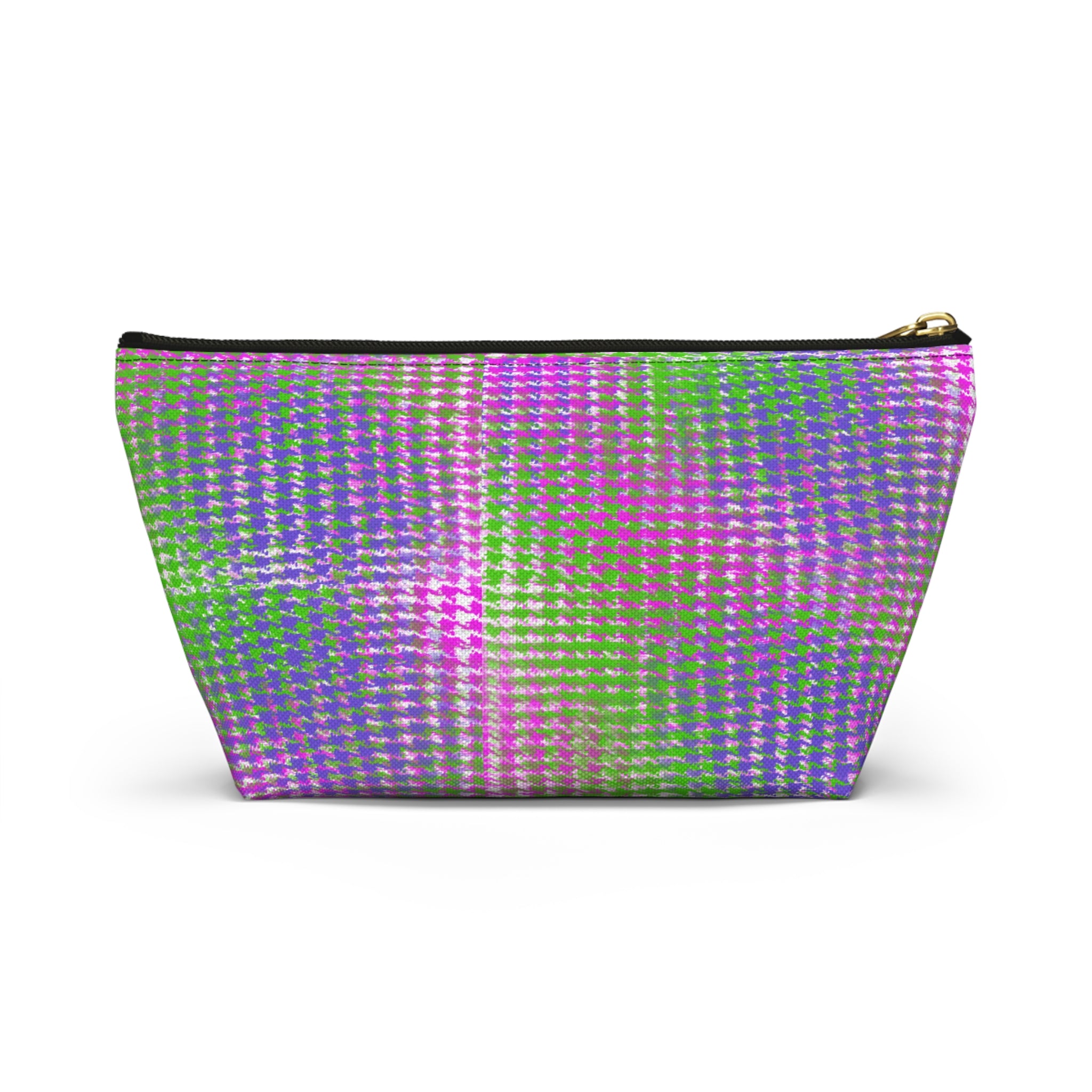 Girls' Superhero Accessory Pouch — Pink & Green T-Top Makeup Bag