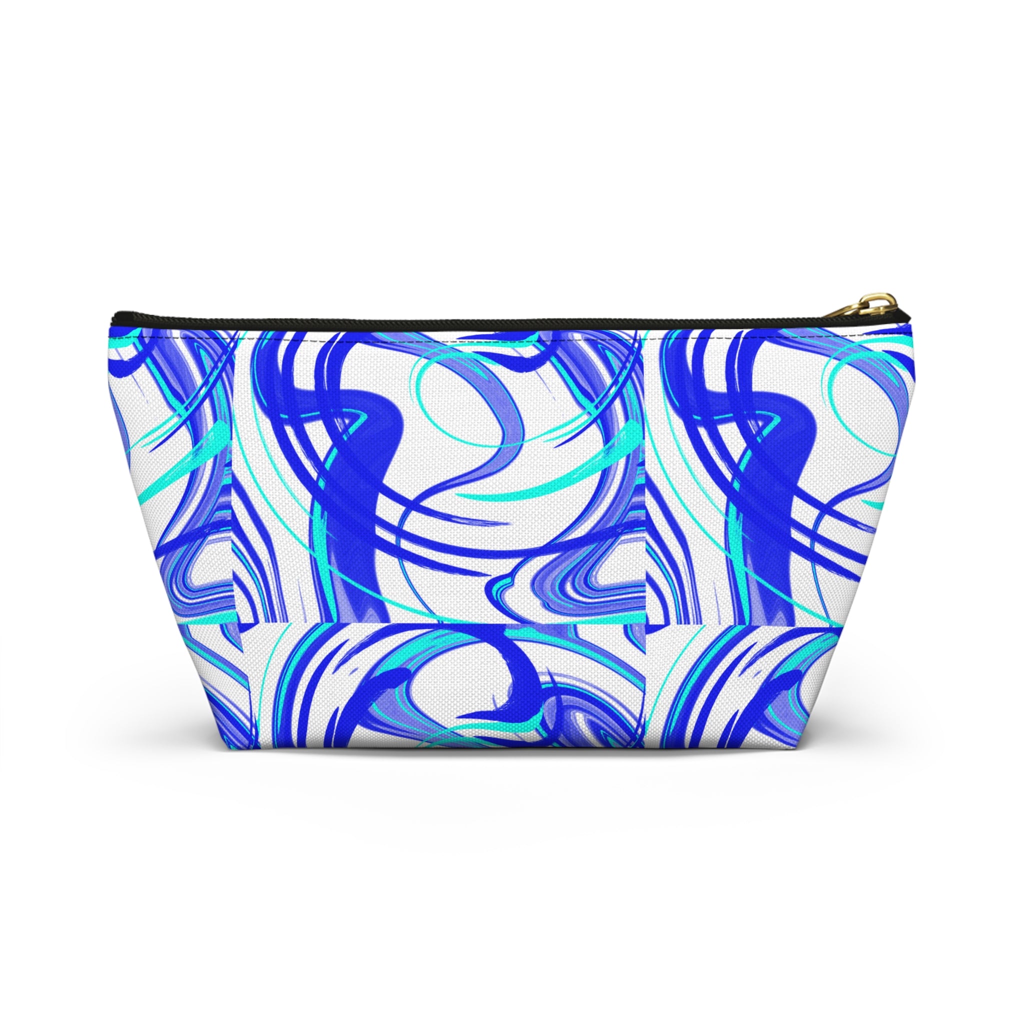 Blue Fairy Cosmetic Pouch — Whimsical Mermaid Girl Accessory Bag