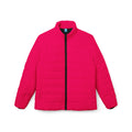 Women’s Pink Puffer Jacket — Lightweight Quilted Winter Coat