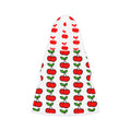 Cherry Pattern Pet Hoodie — Cute Red Cherry Dog & Cat Hoodie