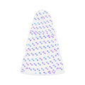 Pastel Paw Print Pet Hoodie — Cute Floral Paw Pattern Dog & Cat Hoodie