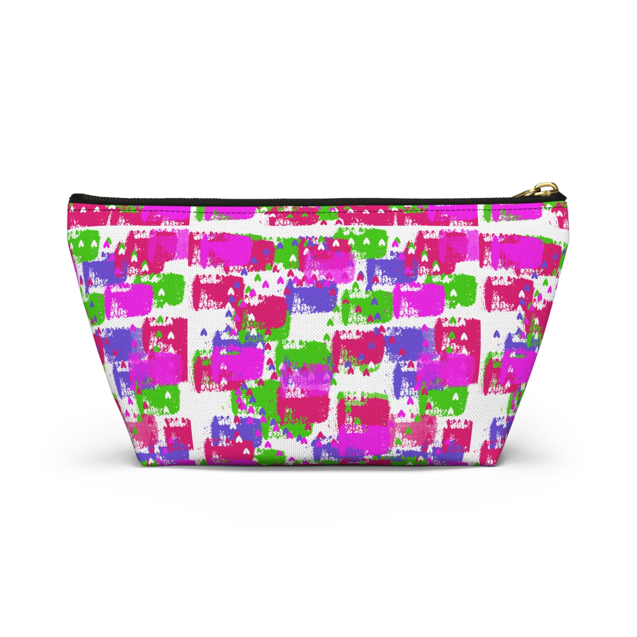 Fairy Girl Accessory Pouch — Colorful T-Bottom Makeup Bag for Kids & Teens