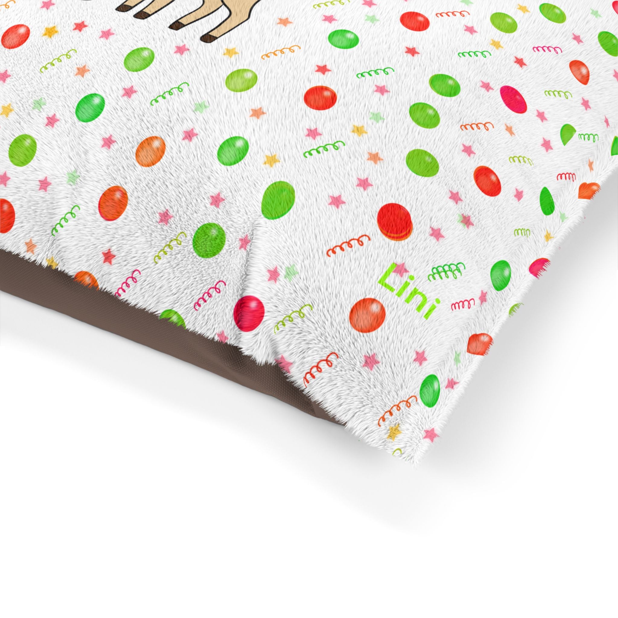 Christmas Elf & Reindeer Pet Bed — Merry Christmas Holiday Dog/Cat Pillow