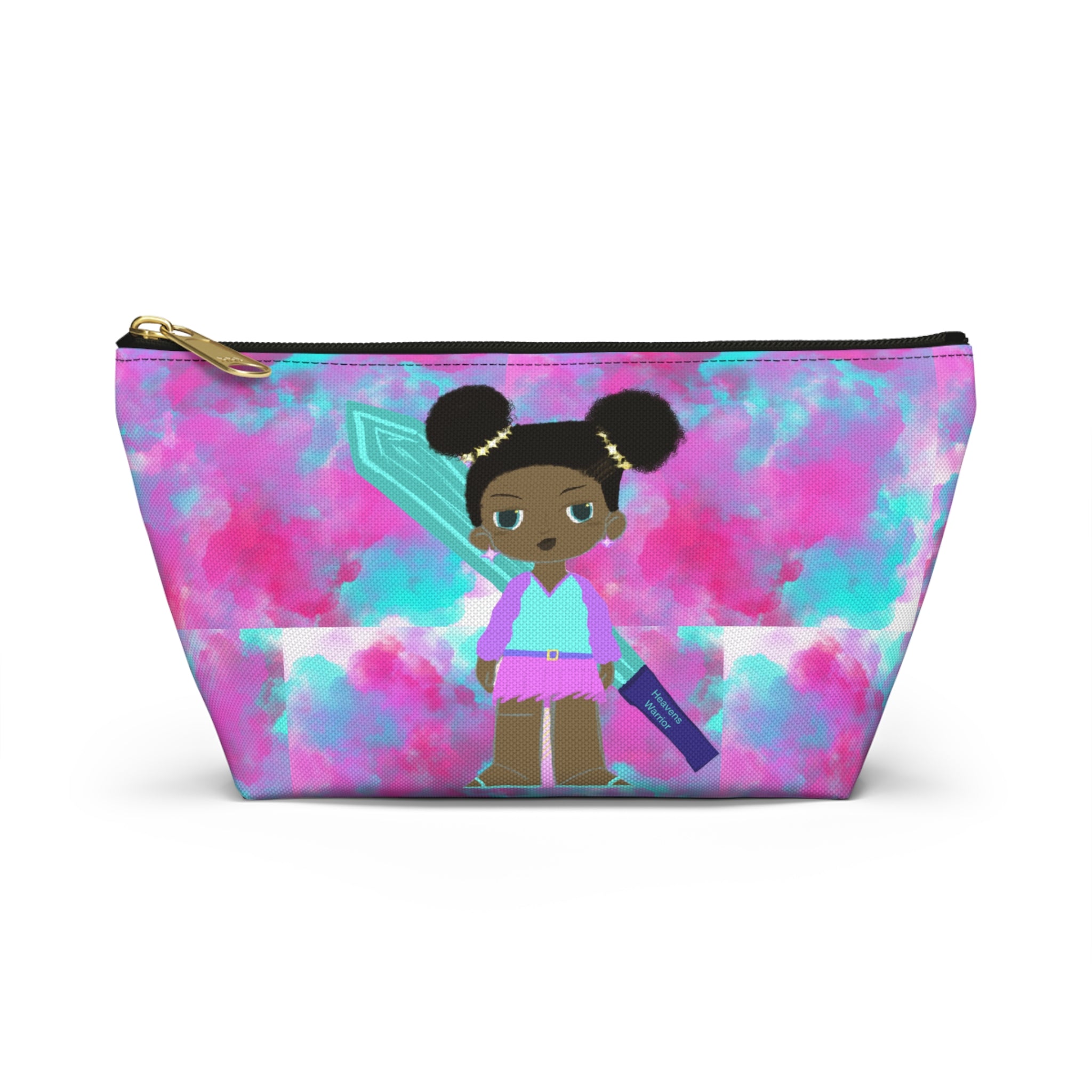 Fairy Girl Accessory Pouch - Colorful Cloud Cosmetic Bag