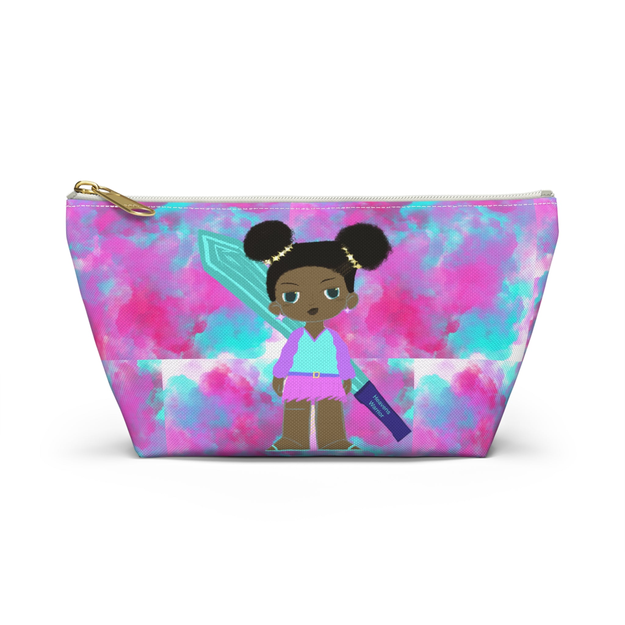 Fairy Girl Accessory Pouch - Colorful Cloud Cosmetic Bag
