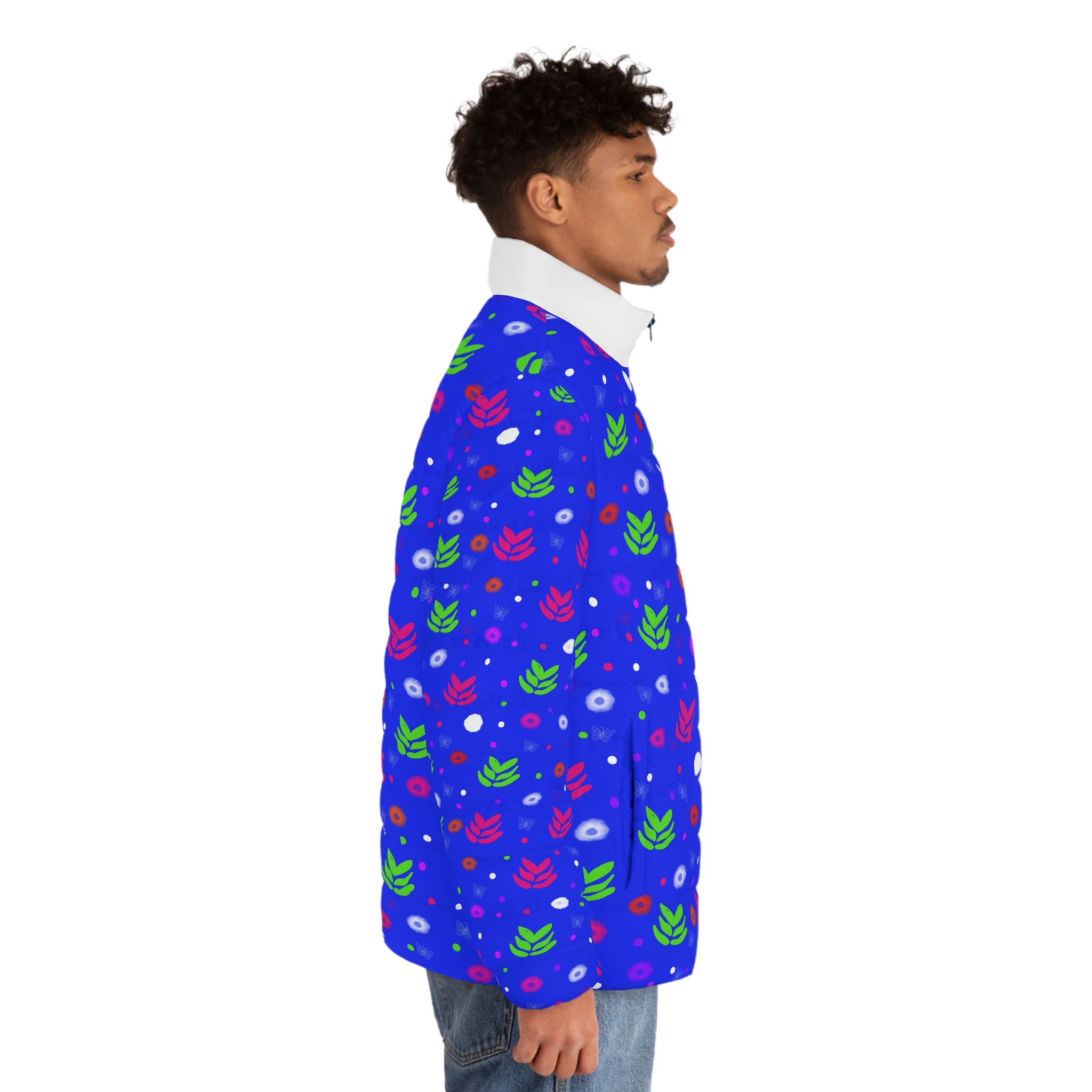 Men's Puffer Jacket (AOP)