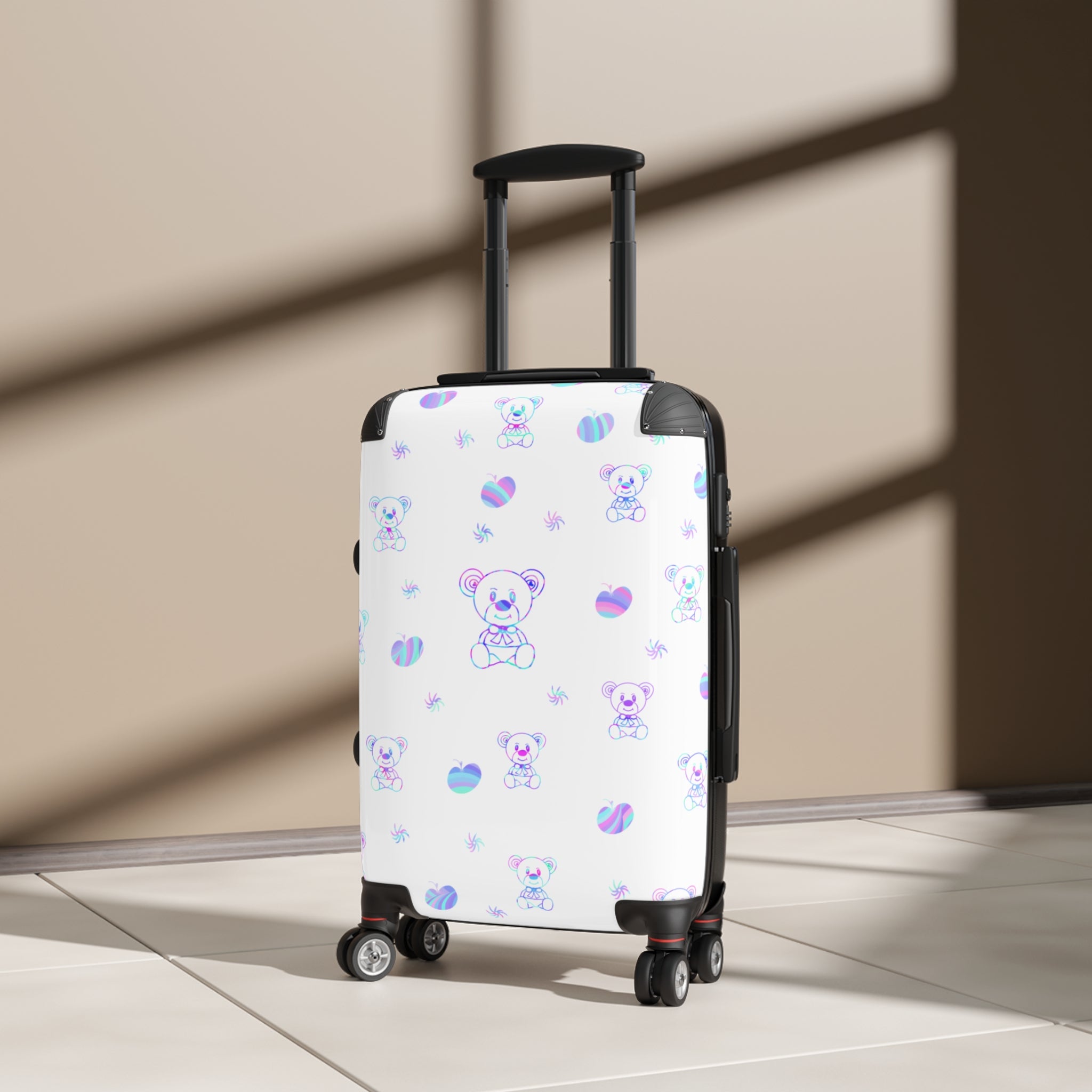 Pastel Koala Carry-On Suitcase — Cute Kawaii Travel Luggage