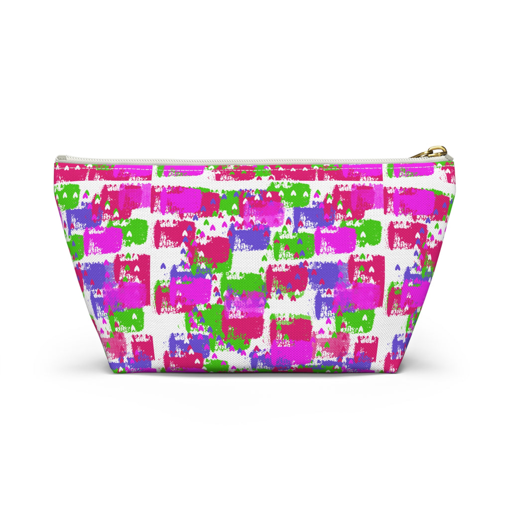 Fairy Girl Accessory Pouch — Colorful T-Bottom Makeup Bag for Kids & Teens