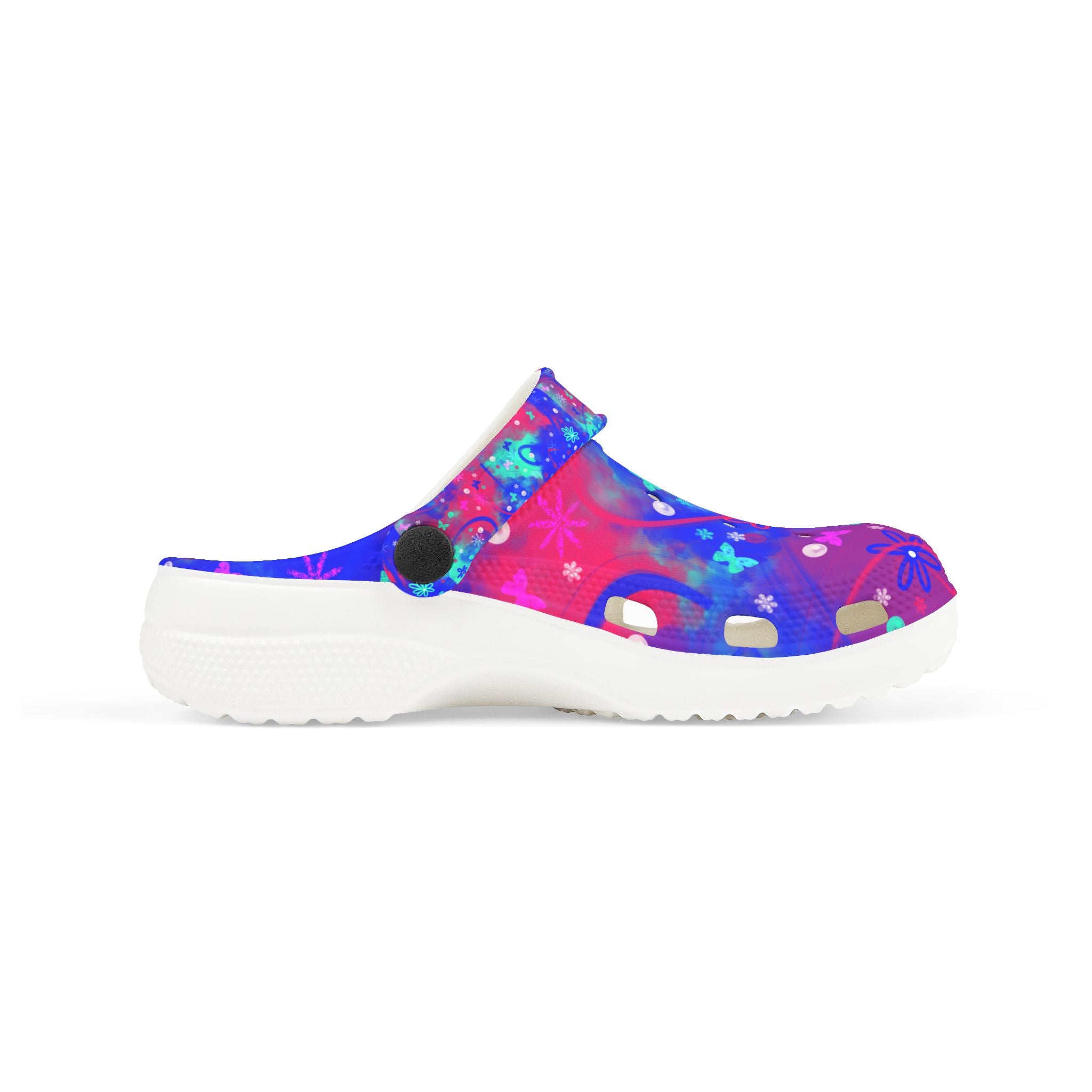 Kids Colorful Galaxy Clogs — Fun Rainbow Foam Slip-Ons