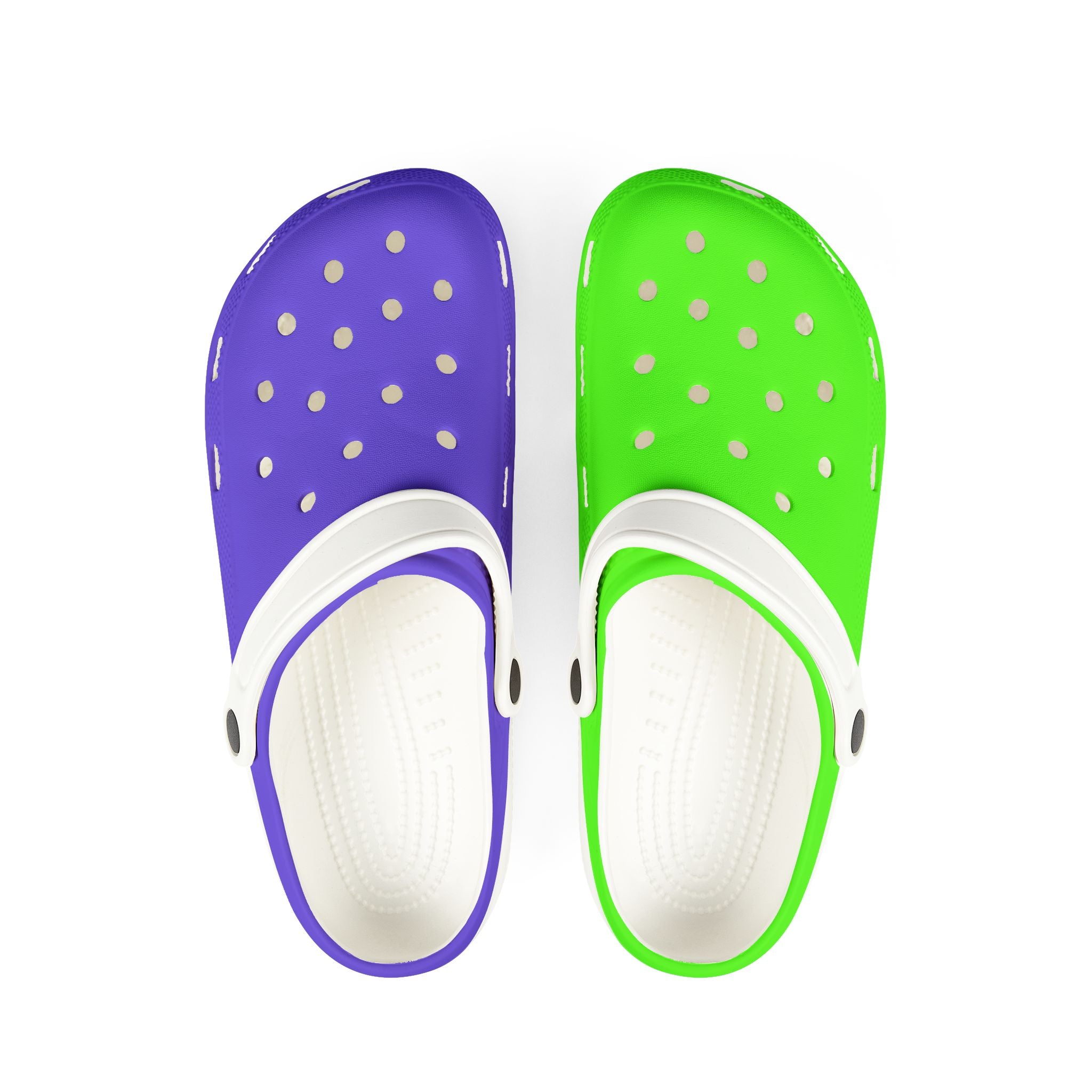 Colorblock EVA Foam Clogs - Lightweight Garden & Beach Shoes
