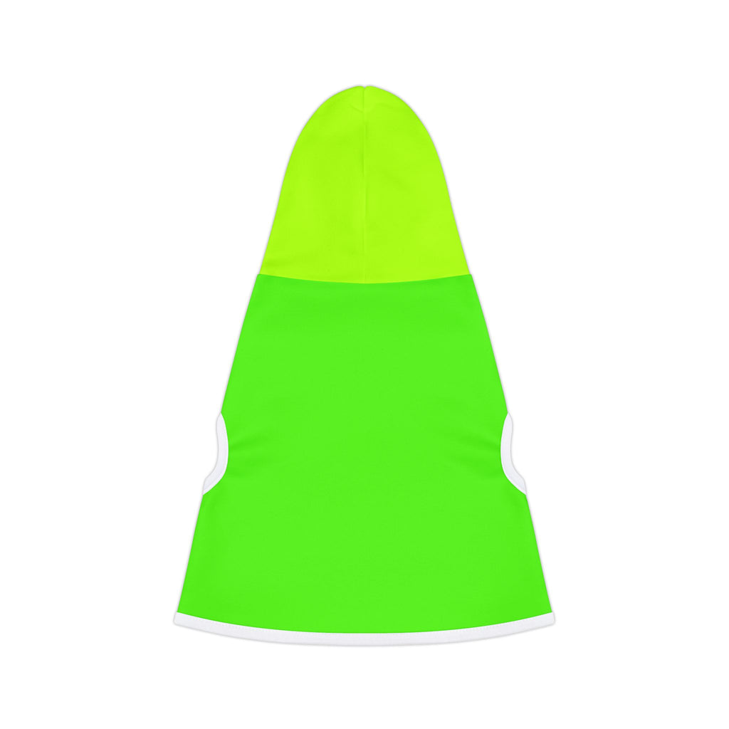 Neon Green Pet Hoodie - Lightweight Dog & Cat Sweatshirt