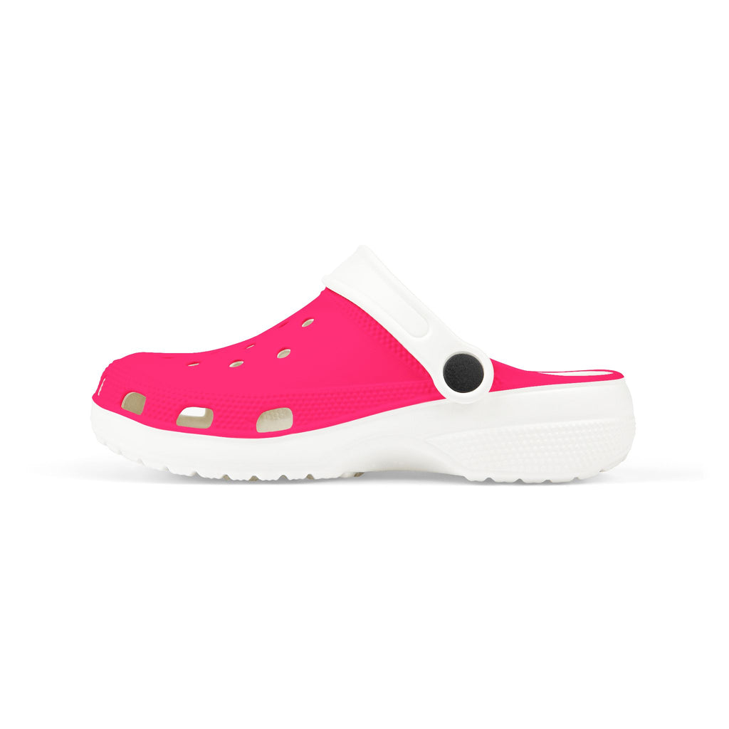 Kids Neon Foam Clogs — Lightweight Breathable Slip-On Sandals