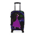 Purple Fairy Tale Suitcase – Whimsical Girl Travel Luggage with Quote