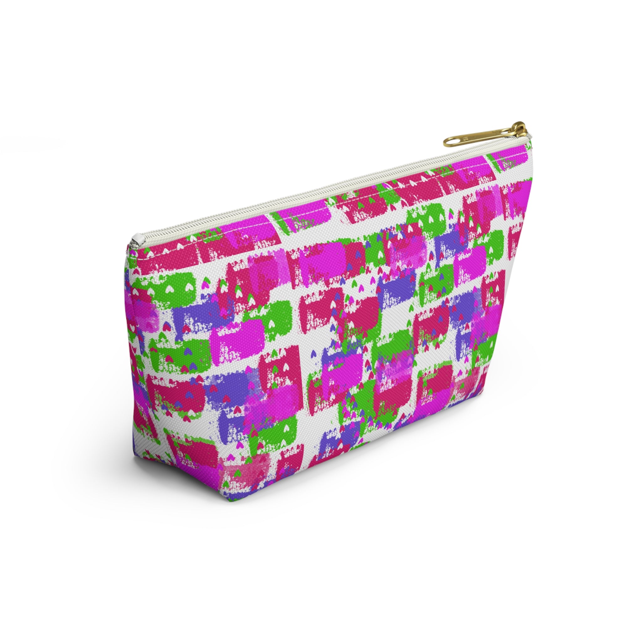 Fairy Girl Accessory Pouch — Colorful T-Bottom Makeup Bag for Kids & Teens