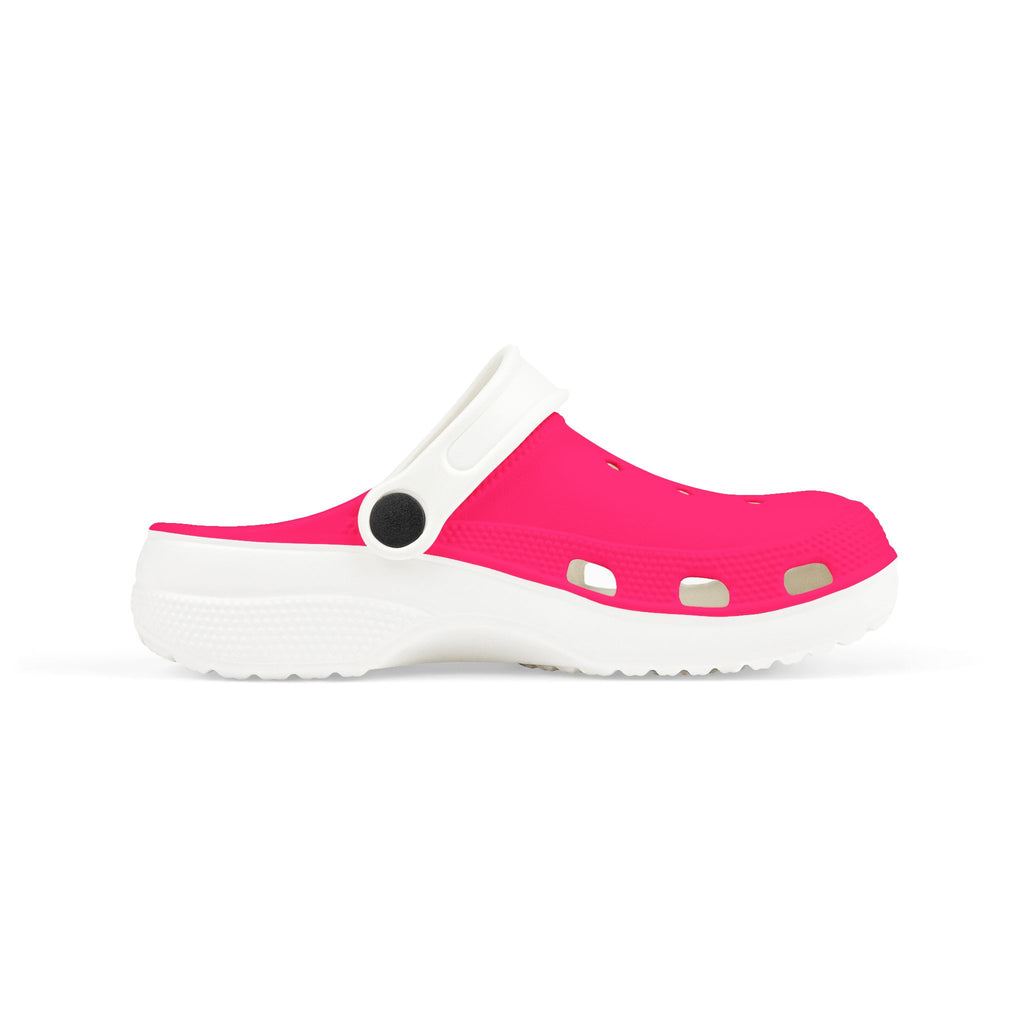 Kids Neon Foam Clogs — Lightweight Breathable Slip-On Sandals