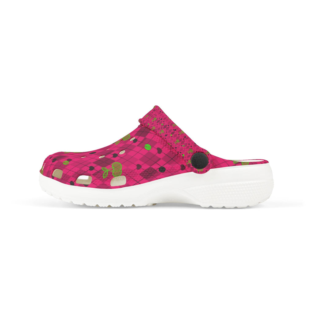 Kids' Pink Camo EVA Foam Clogs — Comfortable Garden & Play Shoes